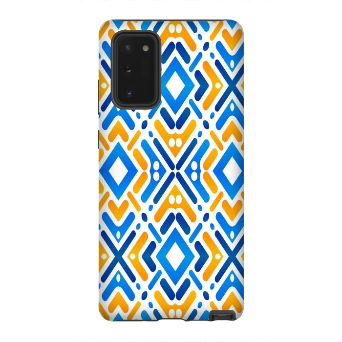 Galaxy Note 20 StrongFit Colorful pattern by Bledi