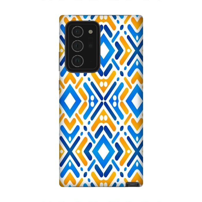 Galaxy Note 20 Ultra StrongFit Colorful pattern by Bledi