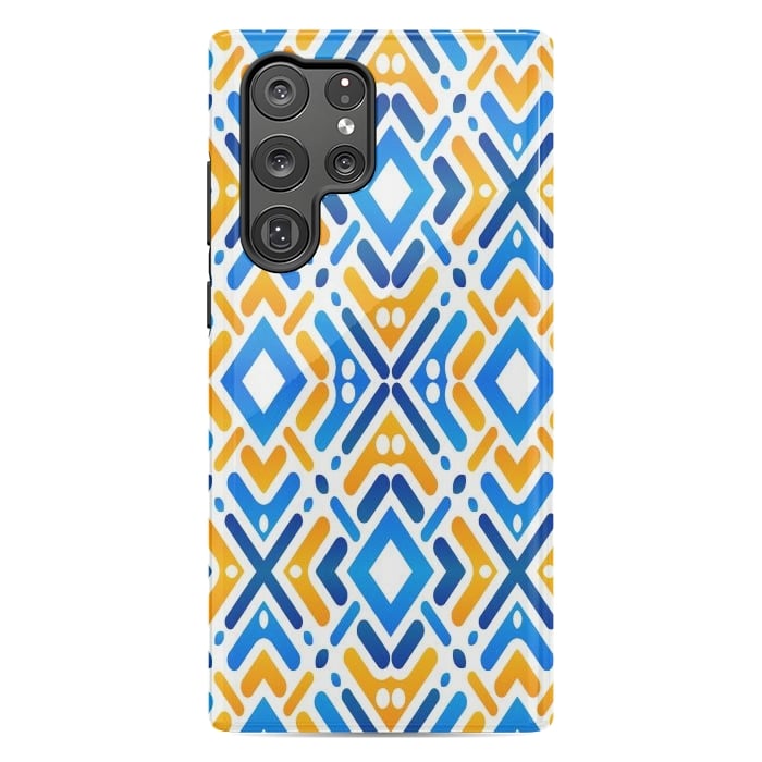 Galaxy S22 Ultra StrongFit Colorful pattern by Bledi
