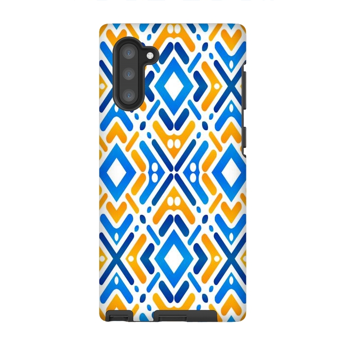 Galaxy Note 10 StrongFit Colorful pattern by Bledi