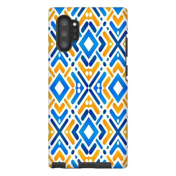 Galaxy Note 10 plus StrongFit Colorful pattern by Bledi