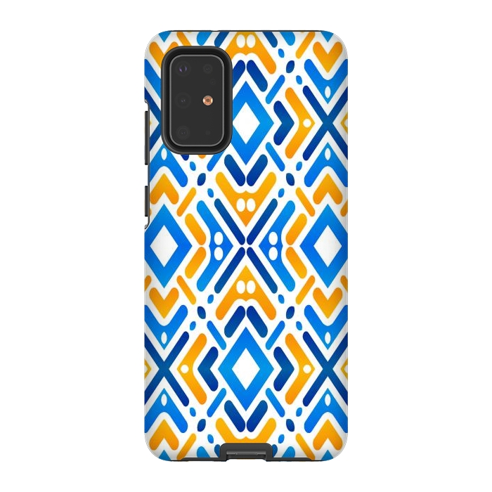 Galaxy S20 Plus StrongFit Colorful pattern by Bledi