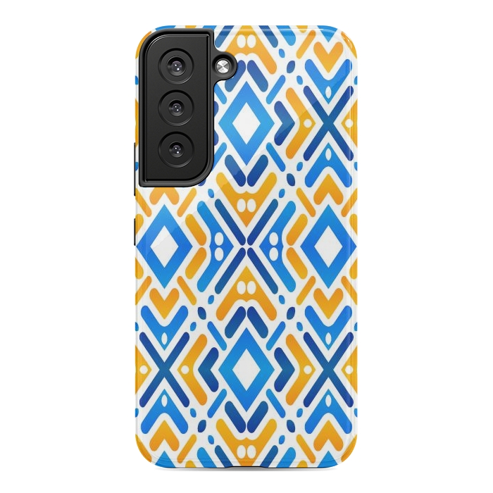 Galaxy S22 StrongFit Colorful pattern by Bledi