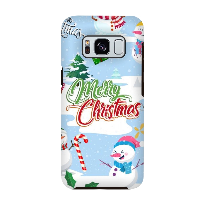 Galaxy S8 StrongFit Snowman 2 by Bledi