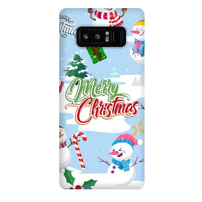 Galaxy Note 8 StrongFit Snowman 2 by Bledi