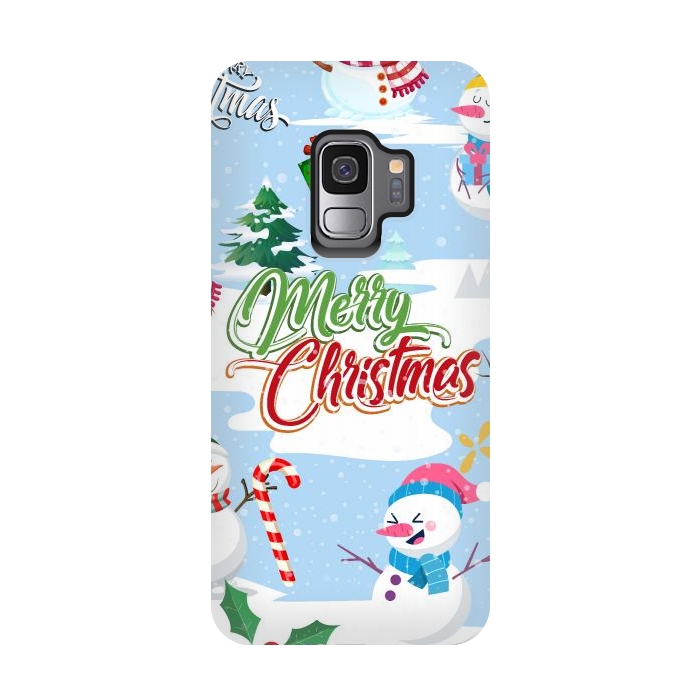 Galaxy S9 StrongFit Snowman 2 by Bledi