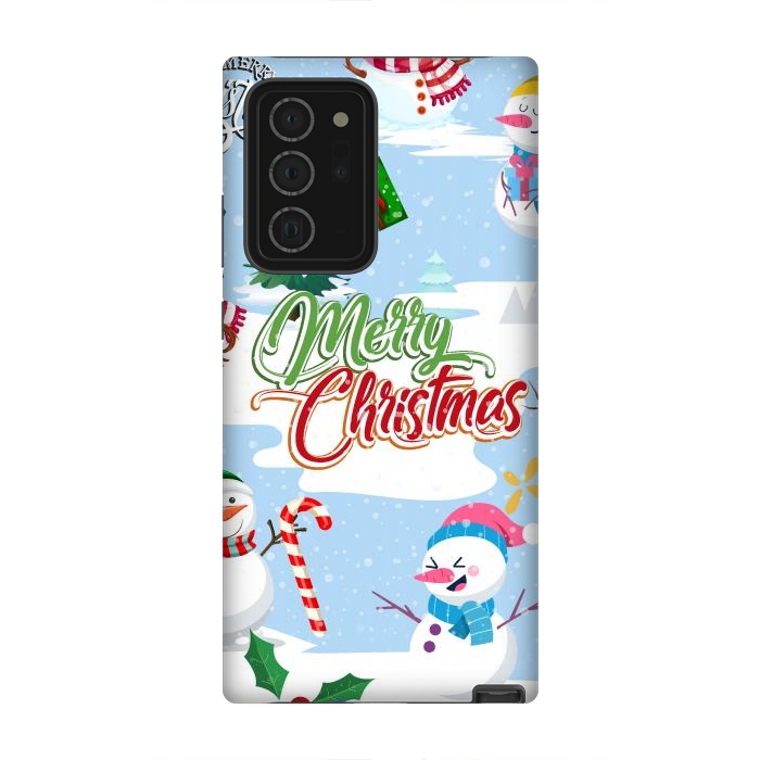 Galaxy Note 20 Ultra StrongFit Snowman 2 by Bledi