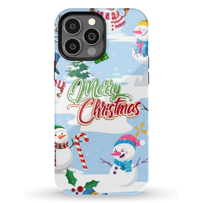 iPhone 13 Pro Max StrongFit Snowman 2 by Bledi