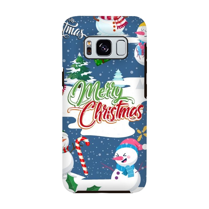 Galaxy S8 StrongFit Snowman 3 by Bledi