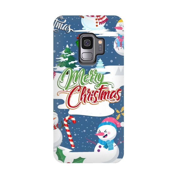 Galaxy S9 StrongFit Snowman 3 by Bledi