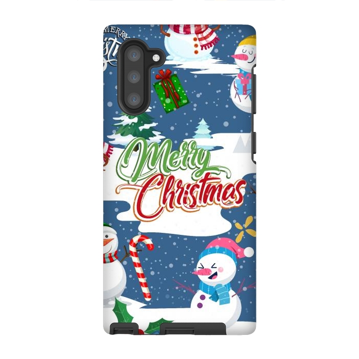 Galaxy Note 10 StrongFit Snowman 3 by Bledi