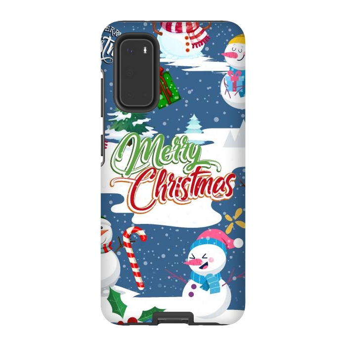 Galaxy S20 StrongFit Snowman 3 by Bledi