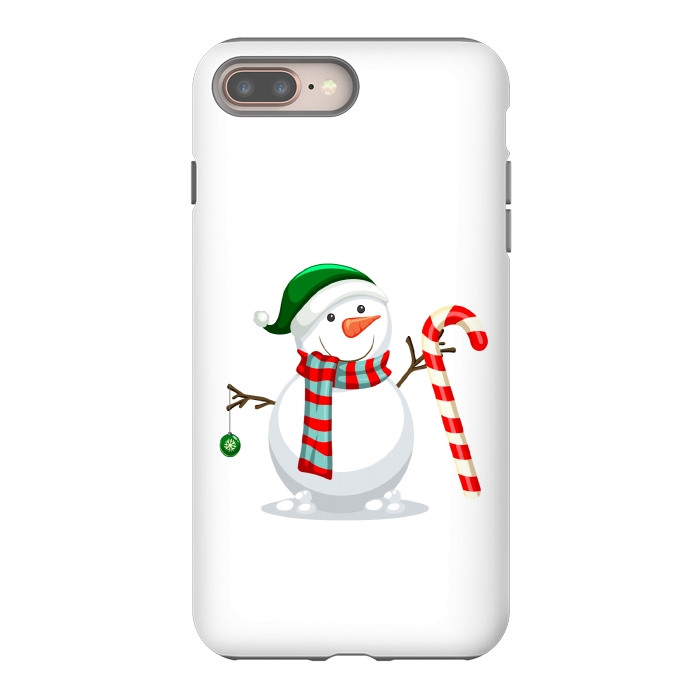 iPhone 7 plus StrongFit Snowman by Bledi