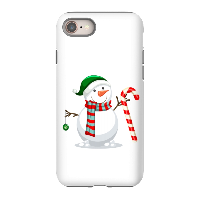 iPhone 8 StrongFit Snowman by Bledi