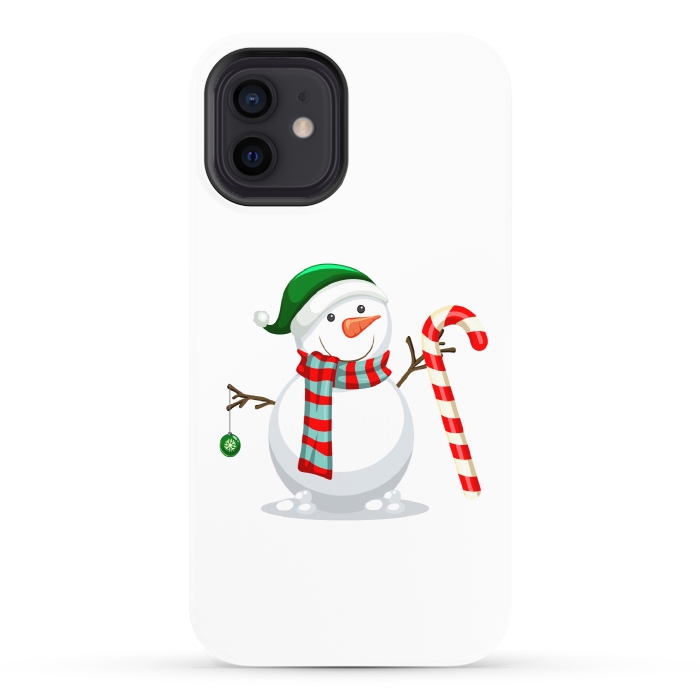 iPhone 12 StrongFit Snowman by Bledi