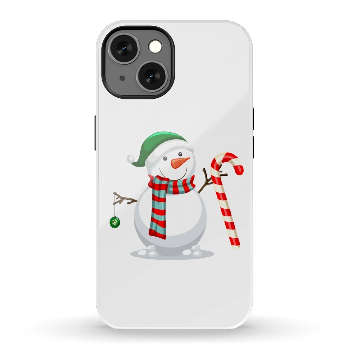 iPhone 13 StrongFit Snowman by Bledi