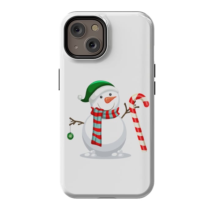 iPhone 14 StrongFit Snowman by Bledi