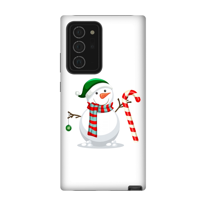 Galaxy Note 20 Ultra StrongFit Snowman by Bledi
