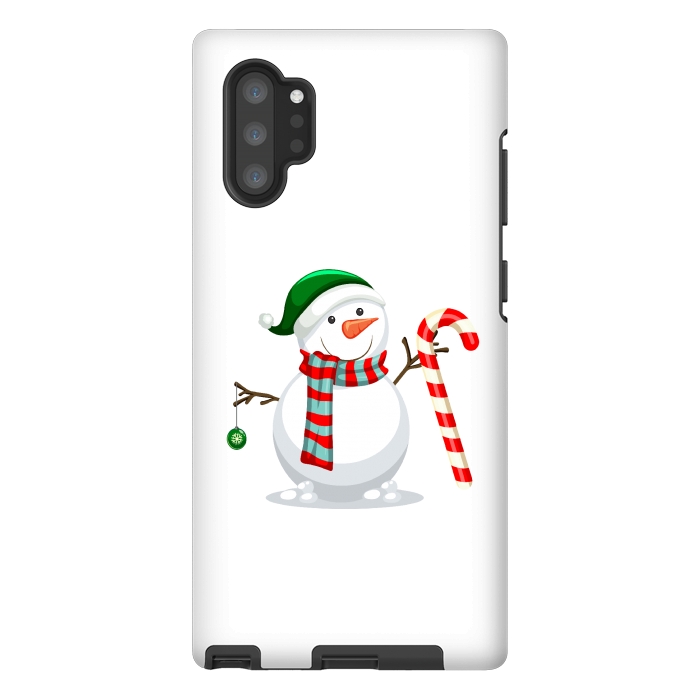 Galaxy Note 10 plus StrongFit Snowman by Bledi