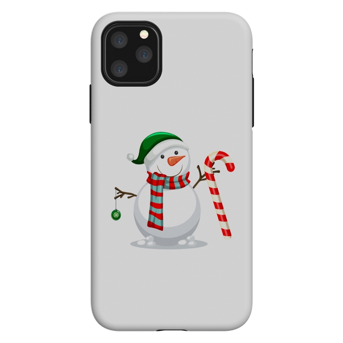 iPhone 11 Pro Max StrongFit Snowman by Bledi