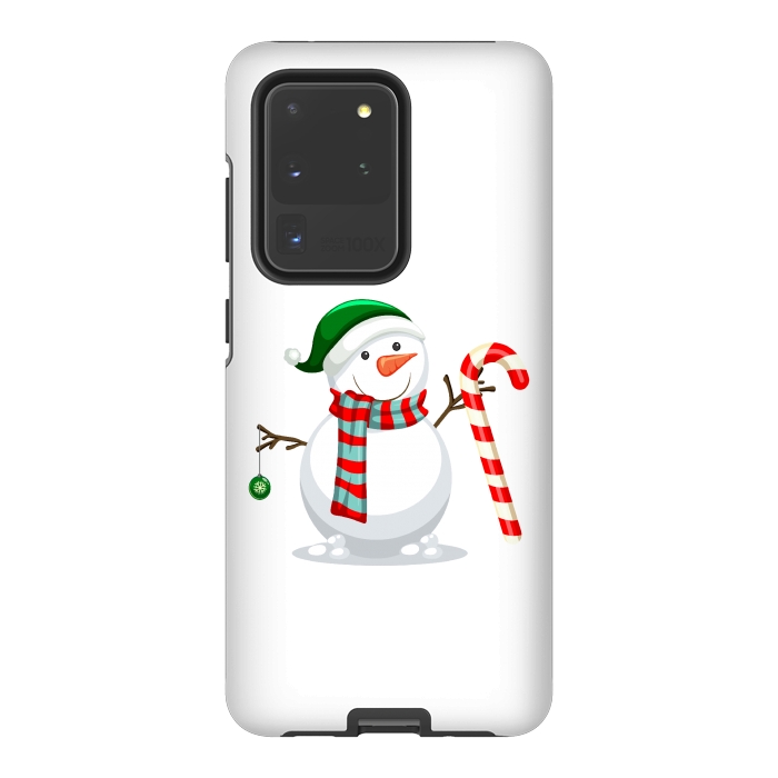 Galaxy S20 Ultra StrongFit Snowman by Bledi