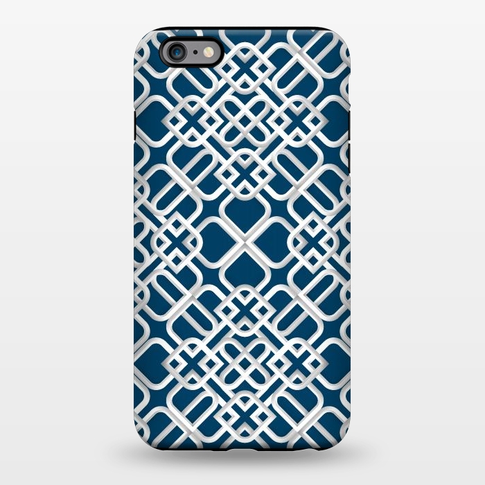 iPhone 6/6s plus StrongFit Arabic White Ornament 1 by Bledi