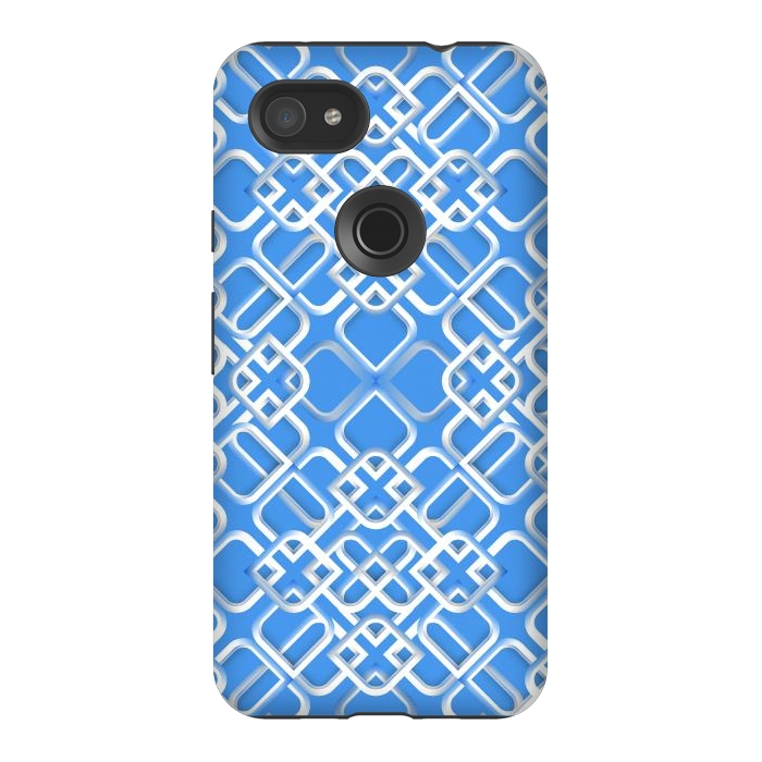 Pixel 3AXL StrongFit Arabic White Ornament 3 by Bledi