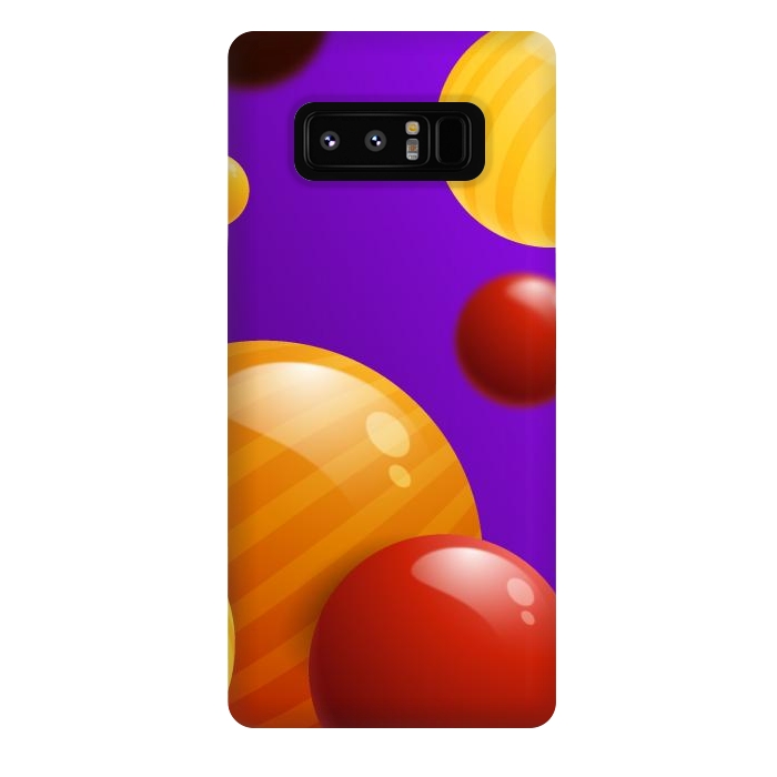 Galaxy Note 8 StrongFit 3D Spheres 1 by Bledi