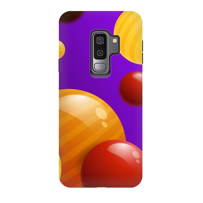 Galaxy S9 plus StrongFit 3D Spheres 1 by Bledi