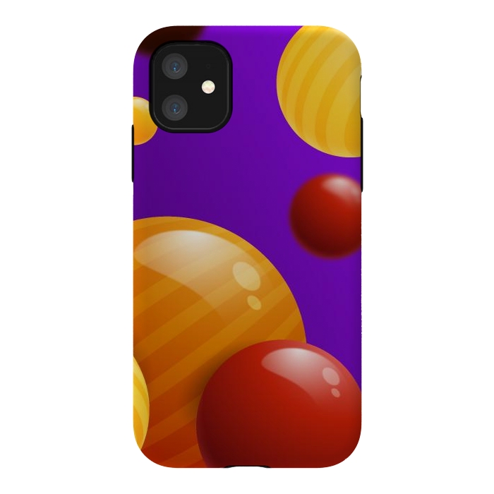 iPhone 11 StrongFit 3D Spheres 1 by Bledi