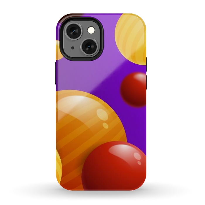 iPhone 13 mini StrongFit 3D Spheres 1 by Bledi