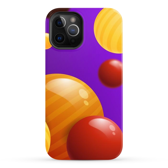 iPhone 12 Pro Max StrongFit 3D Spheres 1 by Bledi