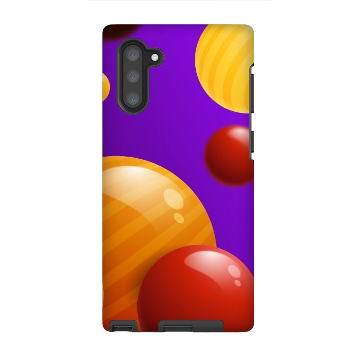 Galaxy Note 10 StrongFit 3D Spheres 1 by Bledi