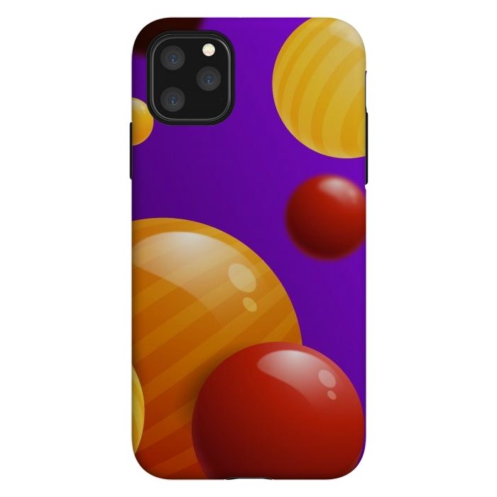 iPhone 11 Pro Max StrongFit 3D Spheres 1 by Bledi