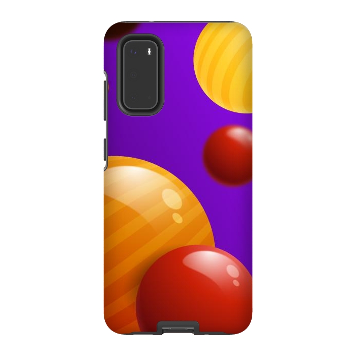 Galaxy S20 StrongFit 3D Spheres 1 by Bledi