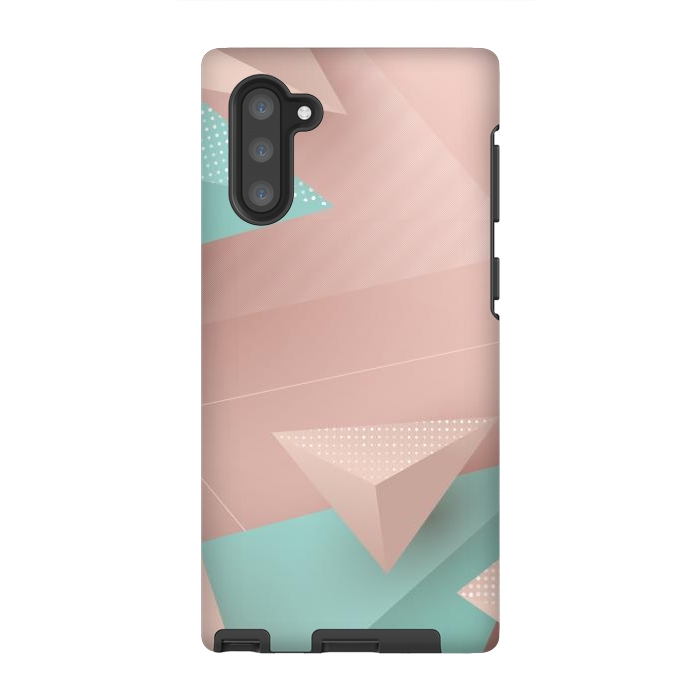 Galaxy Note 10 StrongFit 3D Triangles 1 by Bledi