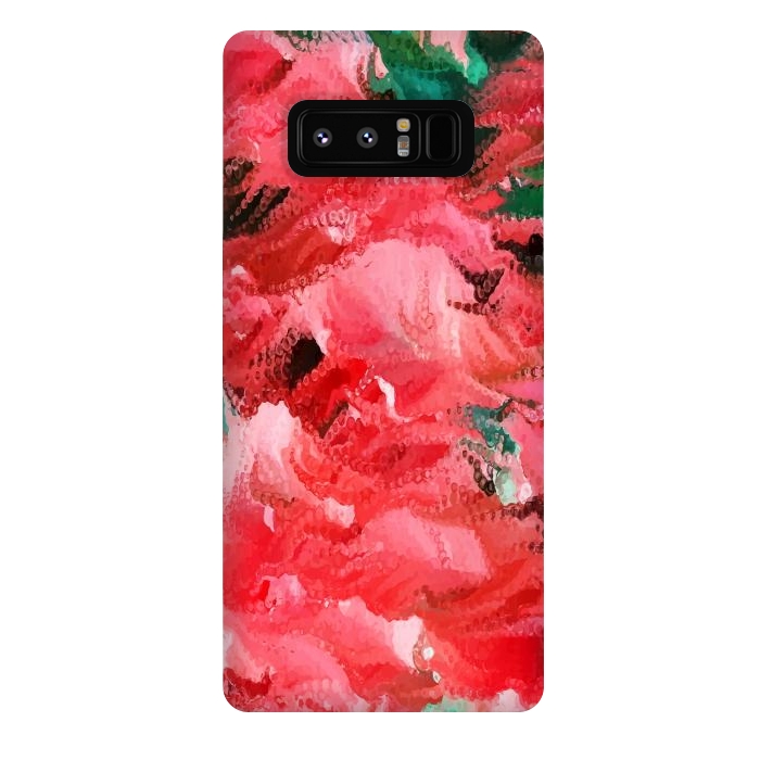 Galaxy Note 8 StrongFit The Eternal Bloom of The Spirit | Botanical Floral  by Uma Prabhakar Gokhale