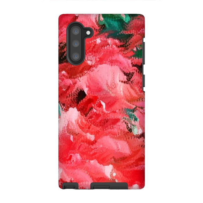 Galaxy Note 10 StrongFit The Eternal Bloom of The Spirit | Botanical Floral  by Uma Prabhakar Gokhale