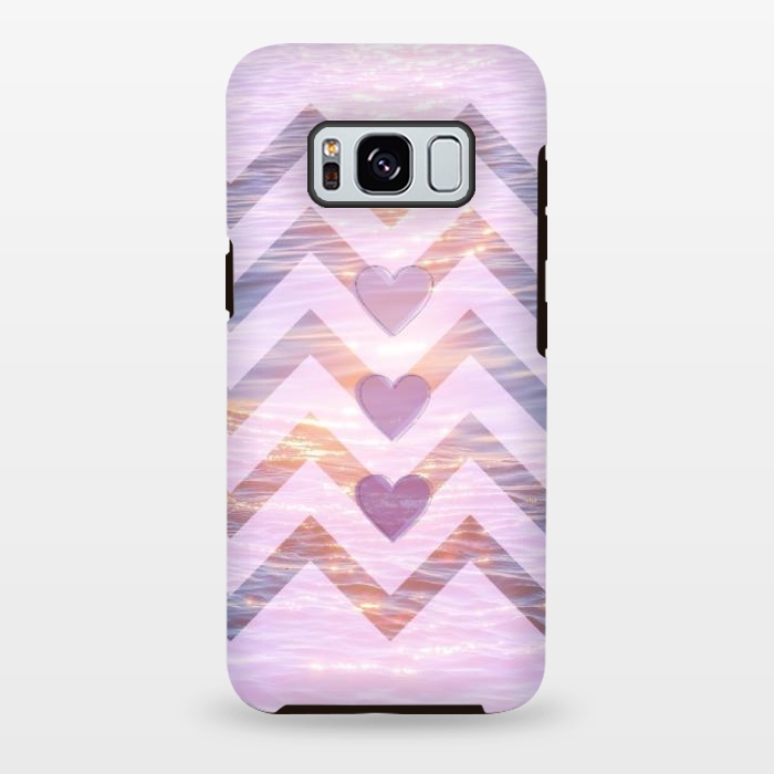 Galaxy S8 plus StrongFit Purple Heart  by CAS