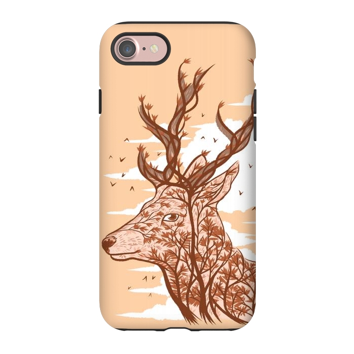 iPhone 7 StrongFit Deer branches by Alberto