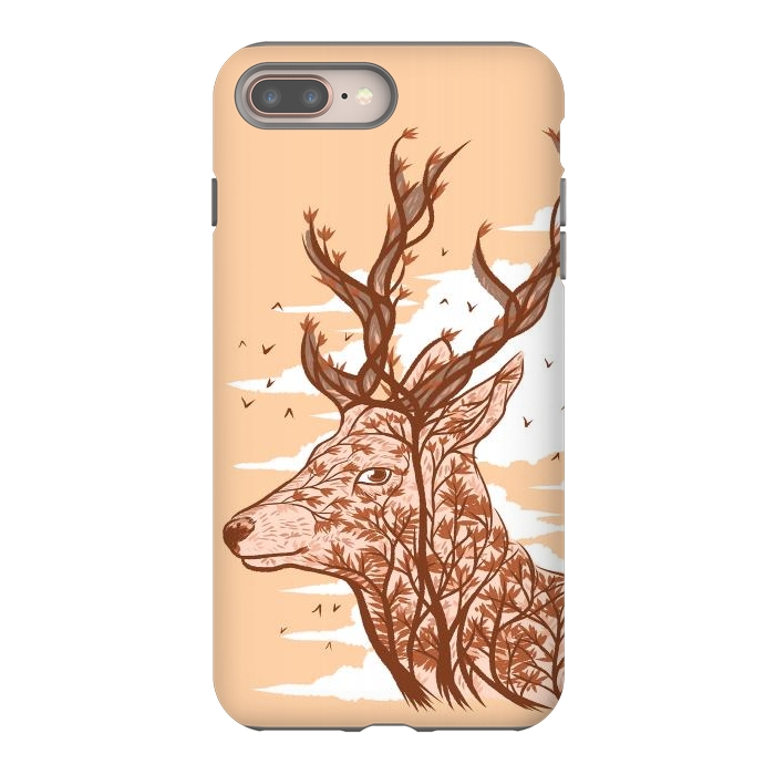 iPhone 7 plus StrongFit Deer branches by Alberto