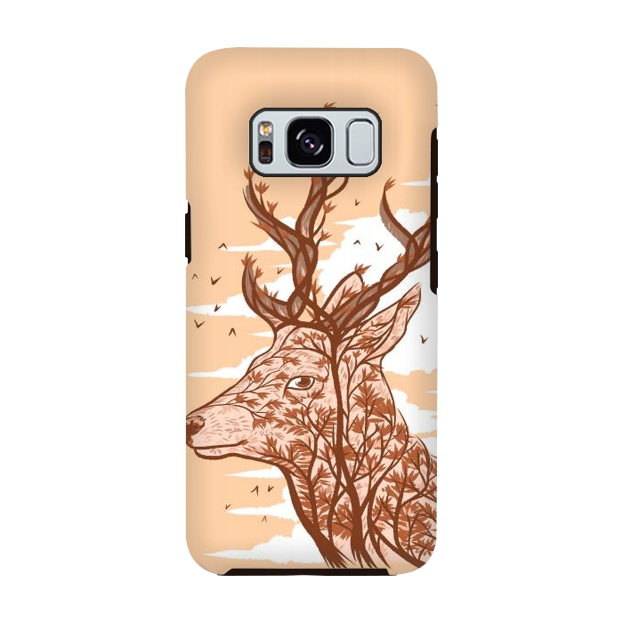 Galaxy S8 StrongFit Deer branches by Alberto