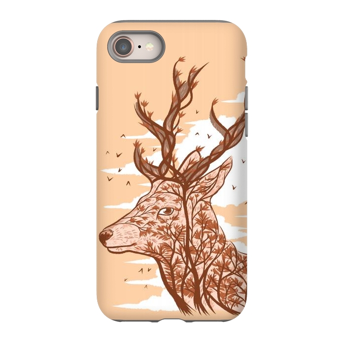 iPhone 8 StrongFit Deer branches by Alberto