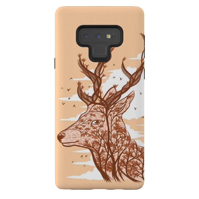 Galaxy Note 9 StrongFit Deer branches by Alberto