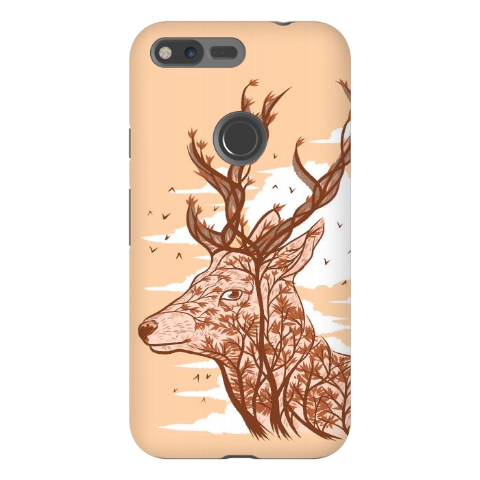 Pixel XL StrongFit Deer branches by Alberto