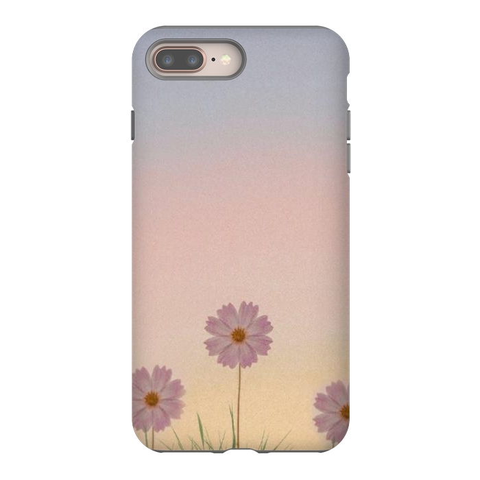 iPhone 7 plus StrongFit Pastel flower by CAS