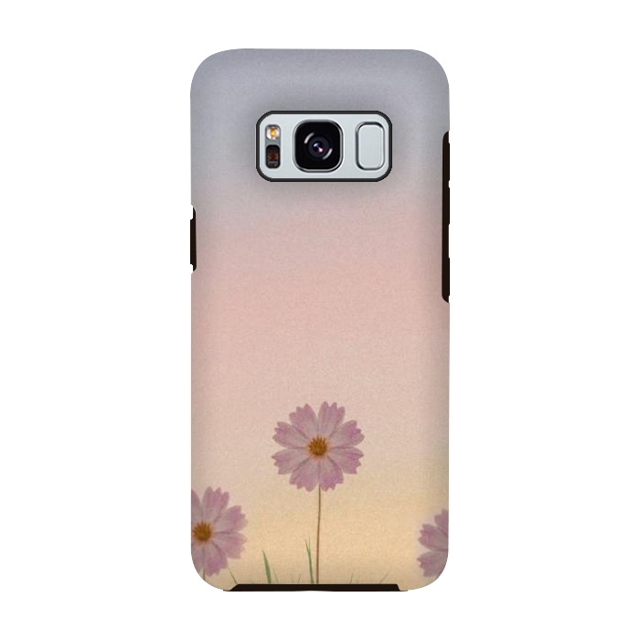 Galaxy S8 StrongFit Pastel flower by CAS