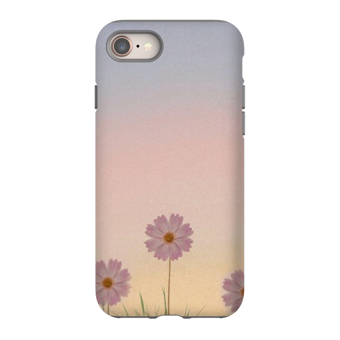 iPhone 8 StrongFit Pastel flower by CAS