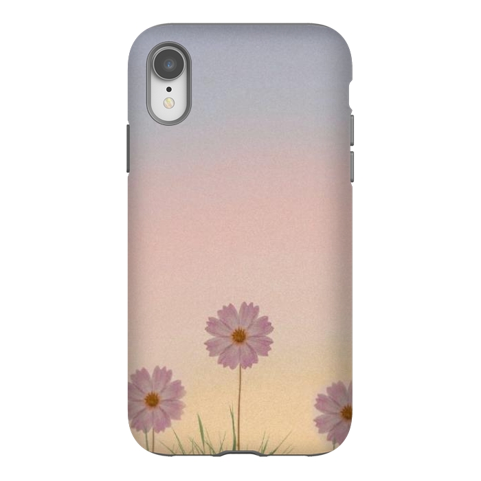 iPhone Xr StrongFit Pastel flower by CAS