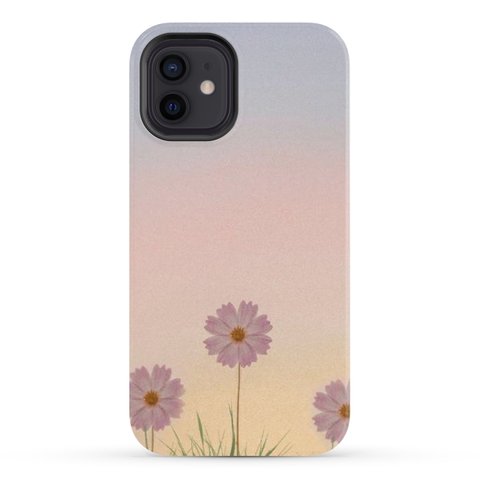 iPhone 12 StrongFit Pastel flower by CAS